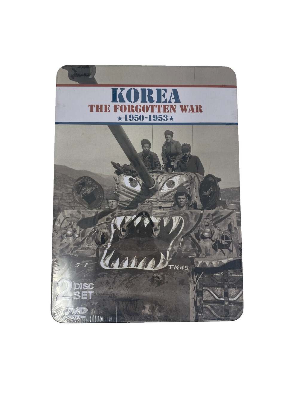 Korea The Forgotten War 1950-1953 DVD 2-Disc Tin Set Documentary Sealed